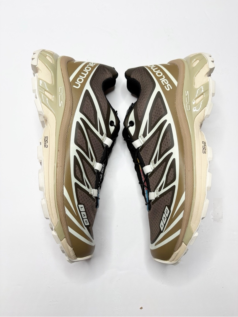 Salomon XT-6 Recut Wren Kangaroo Vanilla Ice Size 6 - Picture 7 of 11